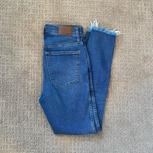 Madewell 10” High-Rise Skinny Jeans - Size 27